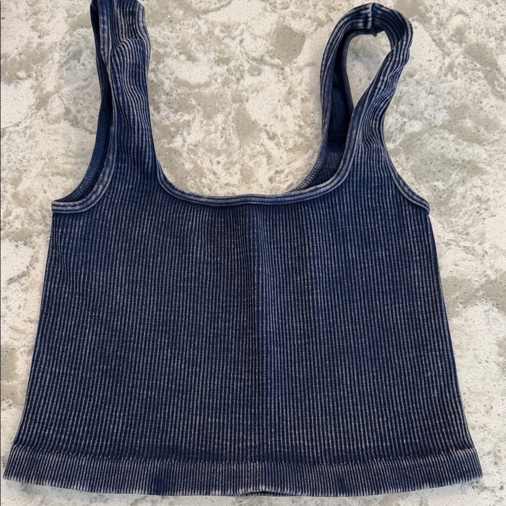 FP Movement Happiness Runs Square Neck Crop Top - XS/S